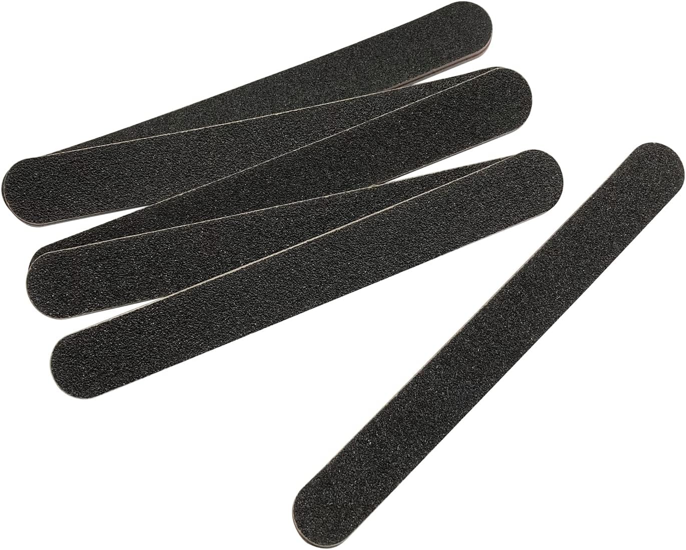 Nail File 10 PCS Professional Double Sided 100/180 Grit Nail Files Emery Board Black Manicure Pedicure Tool and Nail Buffering Files - Image 3