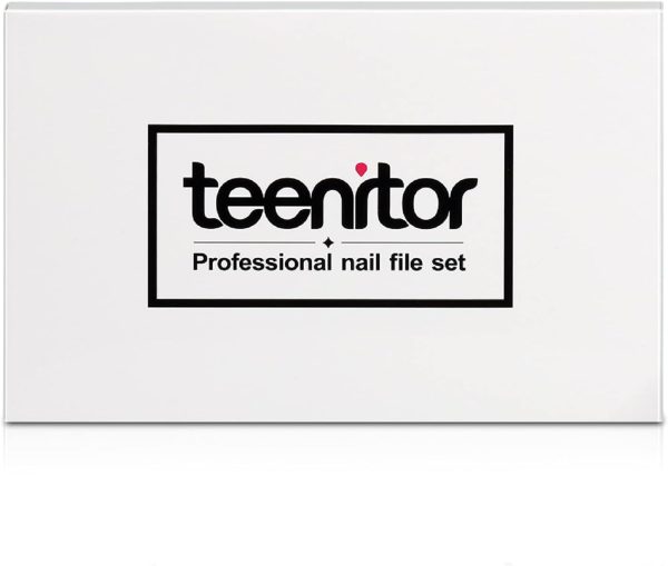 Teenitor Nail File and Buffer Set, 6 pcs Nail Files & Nail Buffer Blocks for Natural Nails, Emery Boards for Nails, Nail Buffer and Shine Kit, Ridge Filler for Nails Fingernail Files 100/180 Grit - Image 8